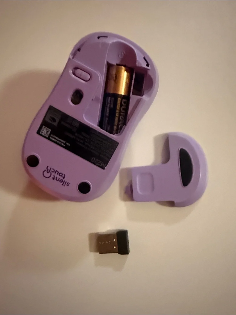 Logitech Lavender Wireless Mouse